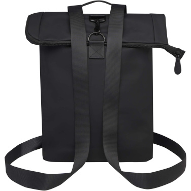 Logotrade promotional item image of: Turner 15.6" GRS recycled roll-top laptop backpack 12L
