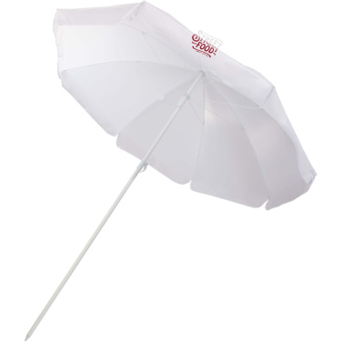 Logo trade promotional giveaways image of: Zenith beach umbrella