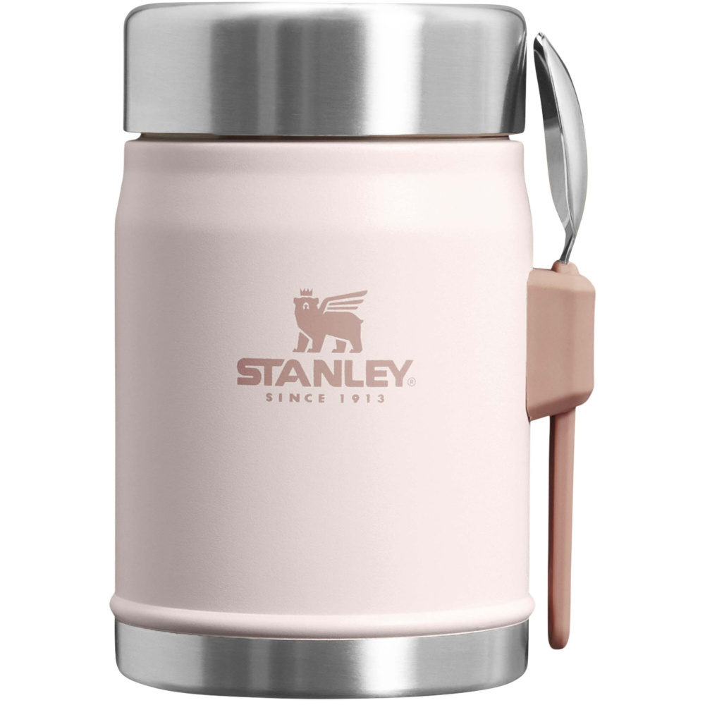 Logo trade promotional merchandise photo of: Stanley Legendary 400 ml food jar with spork