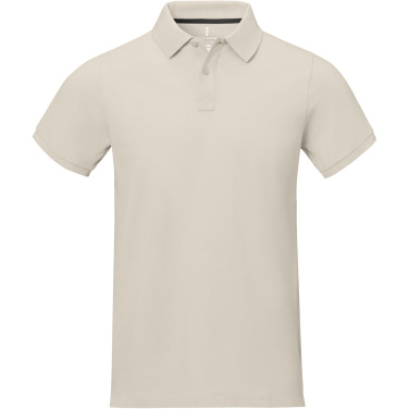 Logo trade promotional gifts image of: Calgary short sleeve men's polo