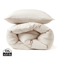 VINGA Montgomery premium cotton bed linen, 4 pcs set, beige
