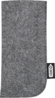 Logo trade promotional giveaway photo of: Felta GRS recycled pouch for glasses
