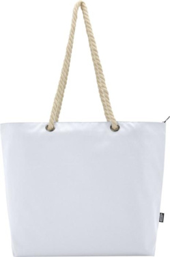 Logotrade promotional products photo of: Panama GRS recycled beach cooler tote bag with cord handles