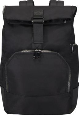 Logo trade promotional items picture of: Rhine 15” GRS recycled rolltop backpack 18L