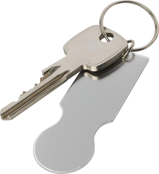 Logotrade business gifts photo of: Rhea shopping cart keyring