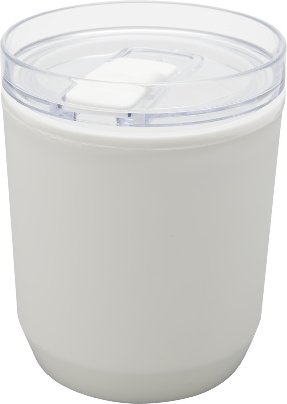 Logo trade advertising products picture of: Hudson 180 ml recycled plastic double-wall tumbler