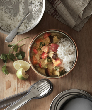Logotrade promotional product picture of: Black+Blum Glass Lunch Bowl 750ml