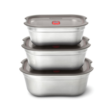 Logo trade promotional giveaways picture of: Black+Blum Mealprep Box 3pcs Set Small, Medium, Large