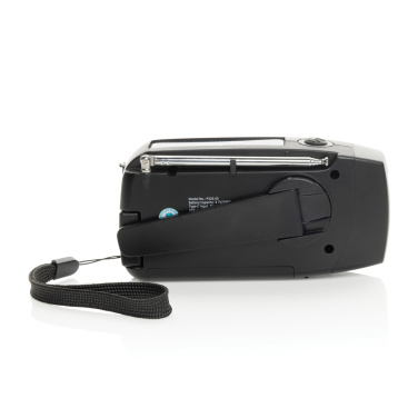 Logotrade promotional item picture of: RescueWave RCS recycled plastic emergency radio