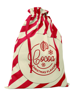 Logo trade corporate gifts picture of: Large Santa cotton bag