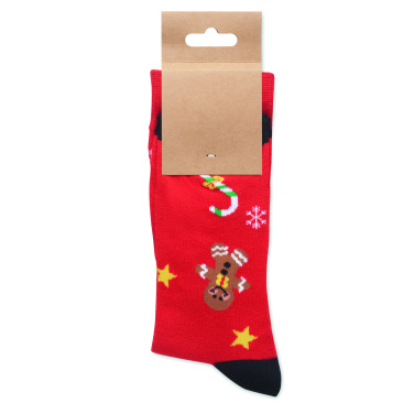 Logotrade corporate gifts photo of: Pair of Christmas socks L