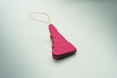 Logo trade promotional products picture of: Christmas paper tree hanger
