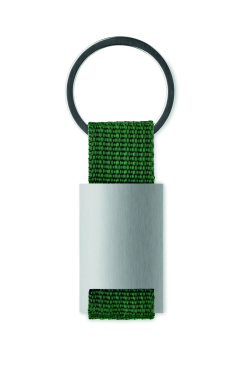 Logo trade promotional products picture of: Metal rectangular key ring Espoo