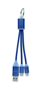 Logo trade promotional merchandise photo of: 4 in 1 charging cable type C