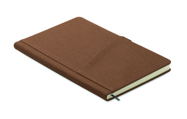 Logotrade corporate gift image of: A5 notebook PU front pocket