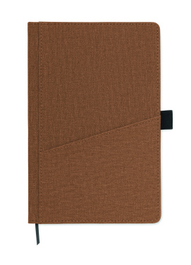 Logotrade corporate gift picture of: A5 notebook PU front pocket