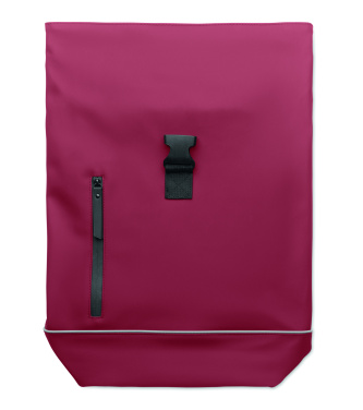 Logotrade promotional giveaway picture of: Laptop 15" roll top PU backpack