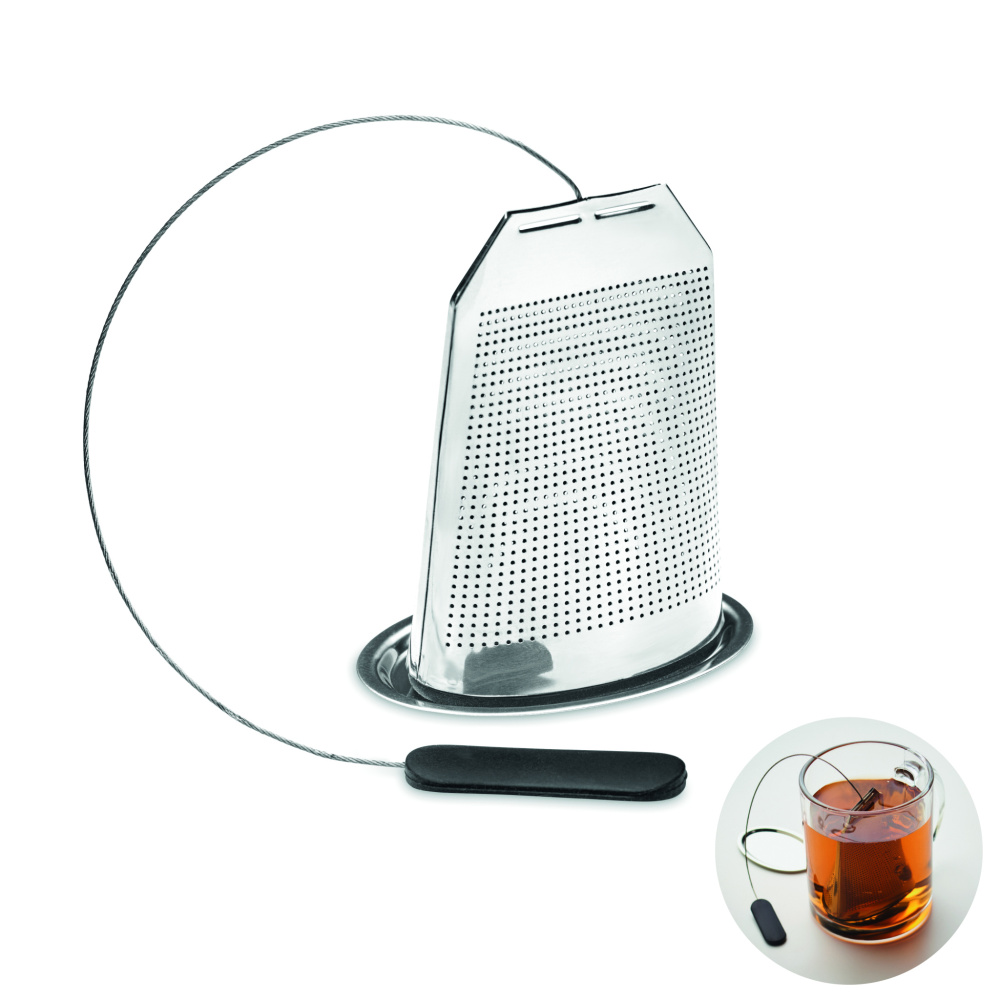 Logo trade promotional gifts picture of: Tea infuser in stainless steel