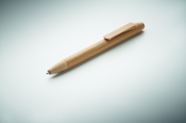 Logotrade promotional item image of: Bamboo automatic ball pen