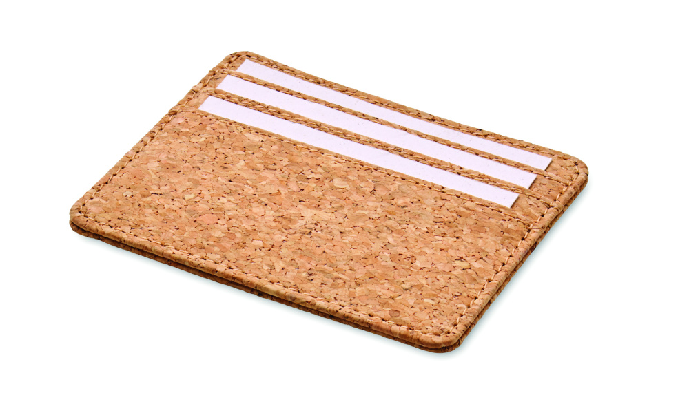 Logotrade promotional gift image of: Cork cardholder with RFID