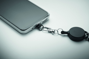 Logo trade promotional merchandise photo of: Retractable phone holder