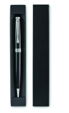Logo trade corporate gifts image of: Twist ball pen in box