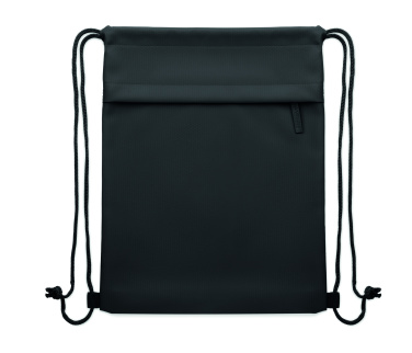 Logotrade corporate gift image of: Drawstring bag in 600D RPET
