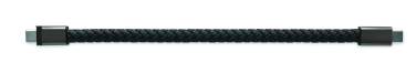 Logotrade corporate gift image of: Braided bracelet cable type-C