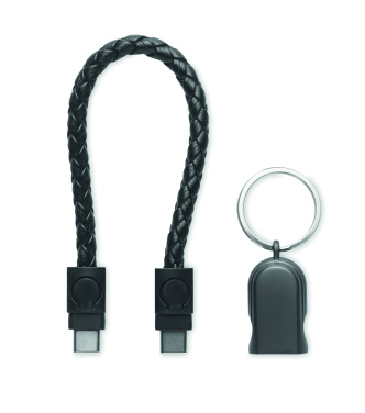 Logotrade business gift image of: Key ring loop cable type-C
