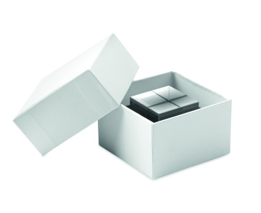 Logo trade promotional giveaway photo of: Glass cube award
