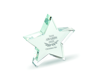 Logo trade promotional product photo of: Glass star award