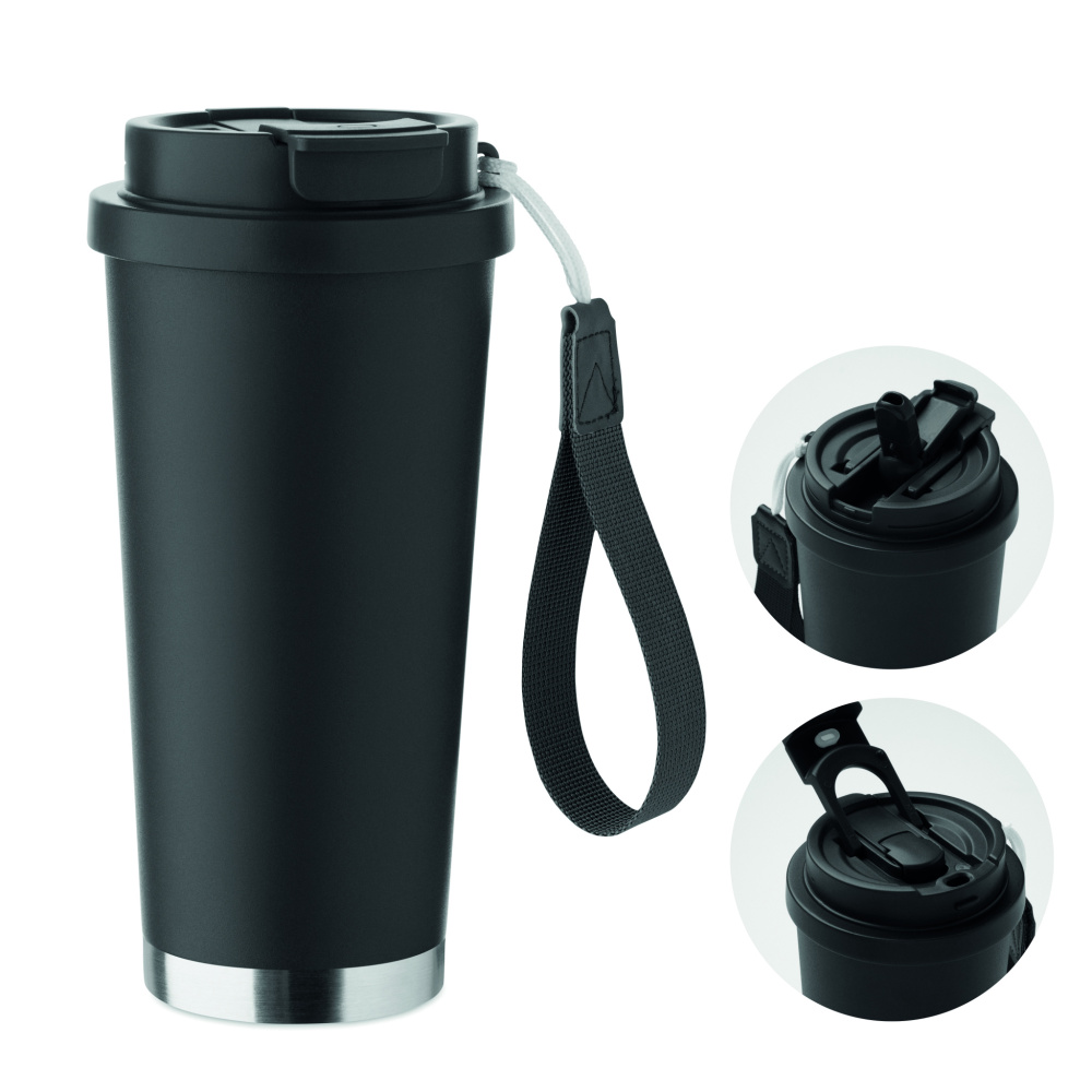 Logo trade corporate gifts image of: Double wall tumbler 500ml