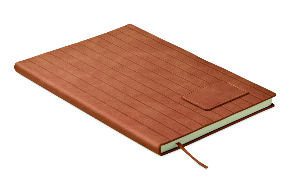 Logotrade corporate gifts photo of: A5 notebook in smokey PU