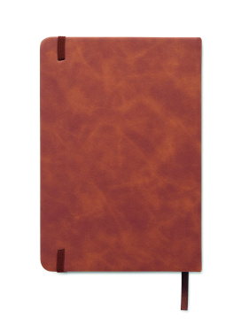Logo trade promotional products picture of: A5 smokey PU notebook