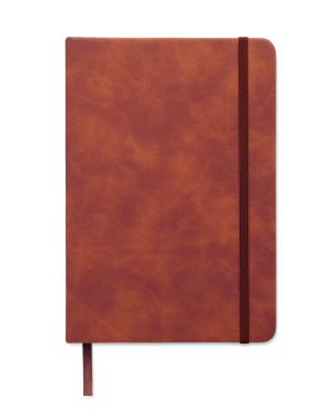 Logo trade advertising product photo of: A5 smokey PU notebook