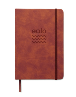 Logotrade promotional product image of: A5 smokey PU notebook