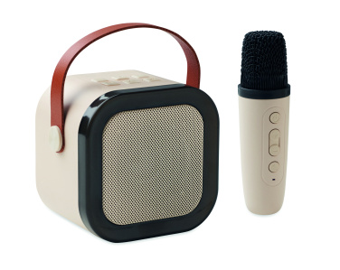 Logo trade promotional giveaway photo of: Karaoke set speaker