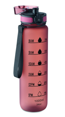 Logotrade promotional gift picture of: Sports water bottle RPET 1L