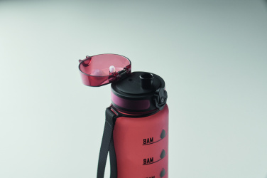Logo trade advertising product photo of: Sports water bottle RPET 1L