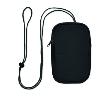Logo trade corporate gifts picture of: RPET cross body travel pouch