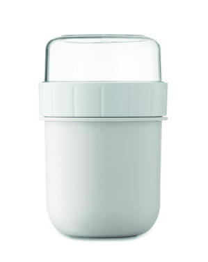Logo trade promotional giveaways image of: On the go cup in PP 450 ml