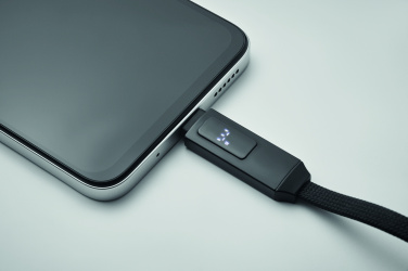 Logo trade promotional merchandise photo of: 60W charging cable keyring