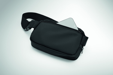 Logo trade promotional giveaways image of: Waist bag in 210D polyester