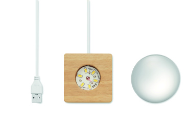 Logo trade corporate gifts image of: LED glass ball