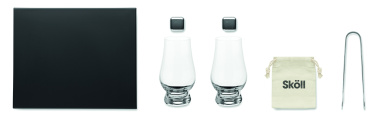Logo trade advertising products image of: Set of whisky tasting glasses