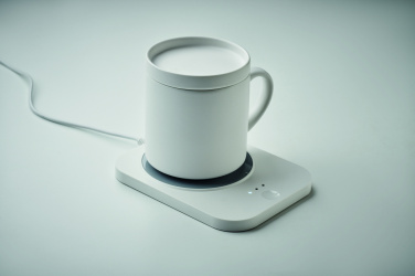 Logo trade promotional gift photo of: Wireless charger mug warmer set