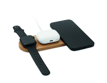 Logotrade advertising product image of: 3 in 1 15W wireless charger