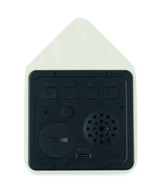 Logo trade corporate gifts picture of: MDF cuckoo alarm clock