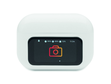 Logo trade promotional giveaways picture of: ABS TWS earbuds