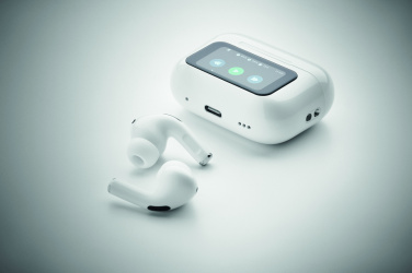 Logo trade promotional giveaways picture of: ABS TWS earbuds
